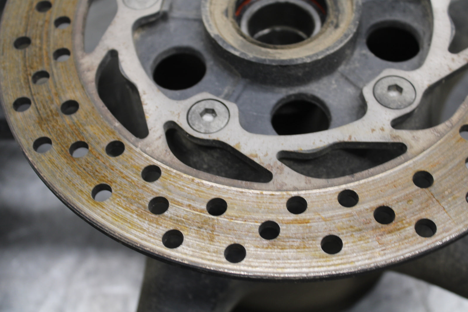 07-09 YAMAHA FZ6 REAR WHEEL REAR RIM  BB713