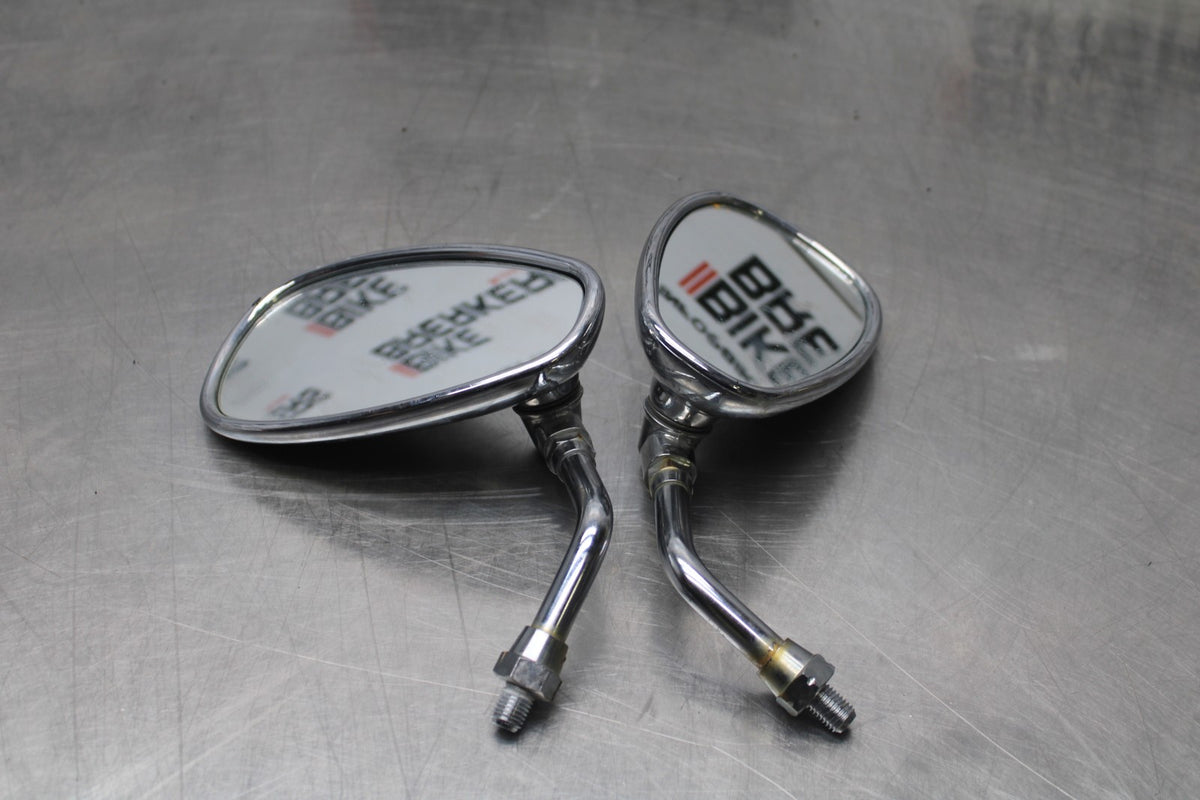 99-09 YAMAHA V STAR 1100 REAR VIEW MIRROR SET PAIR MIRRORS BB853