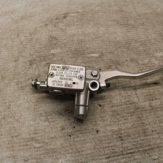 05-21 SUZUKI DRZ400SM FRONT BRAKE MASTER CYLINDER w/ LEVER BB376