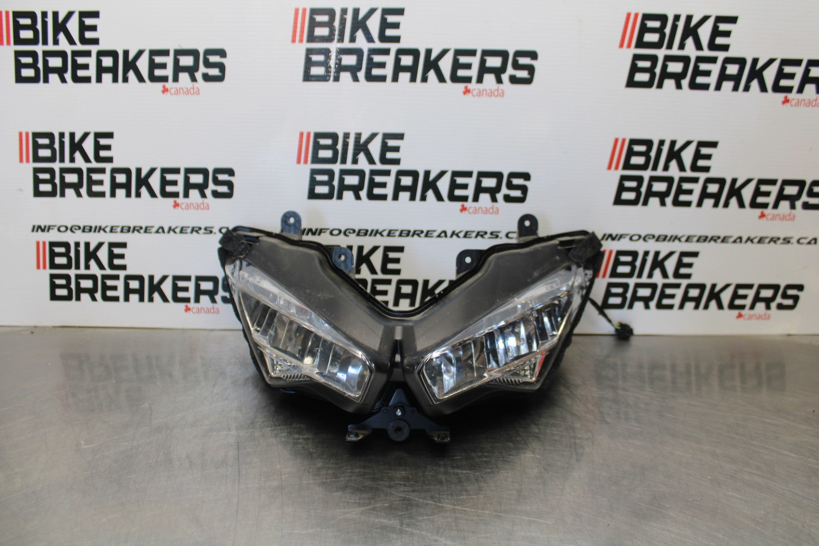 18-23 KAWASAKI NINJA 400 EX400 ABS FRONT HEADLIGHT HEAD LIGHT LAMP BB192