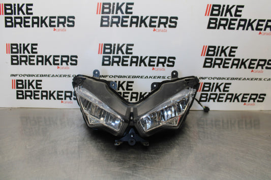 18-23 KAWASAKI NINJA 400 EX400 ABS FRONT HEADLIGHT HEAD LIGHT LAMP BB192