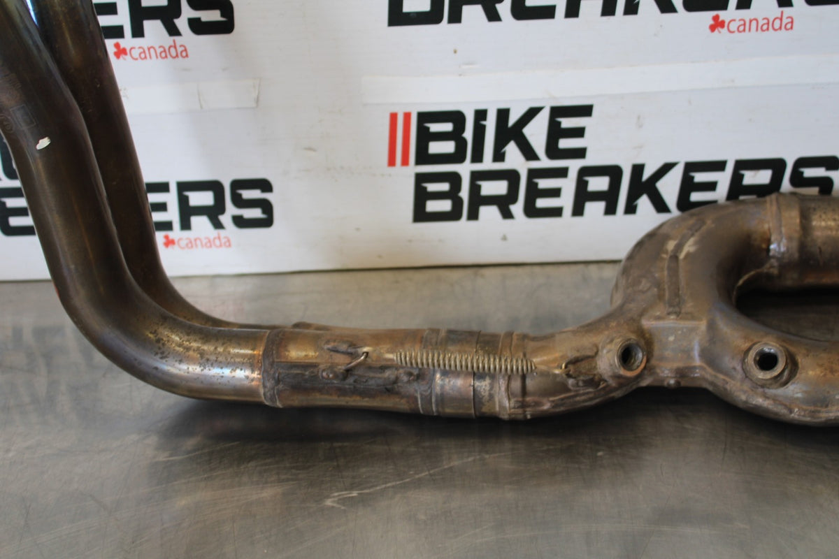 24 APRILIA TUONO V4 1100 FACTORY ABS EXHAUST HEADER PIPES MANIFOLD BB887