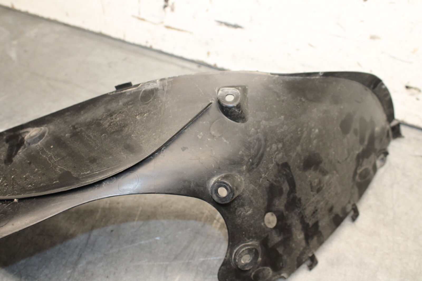 13-18 KAWASAKI NINJA ZX6R LEFT INNER FAIRING COWL PANEL TRIM OEM BB666