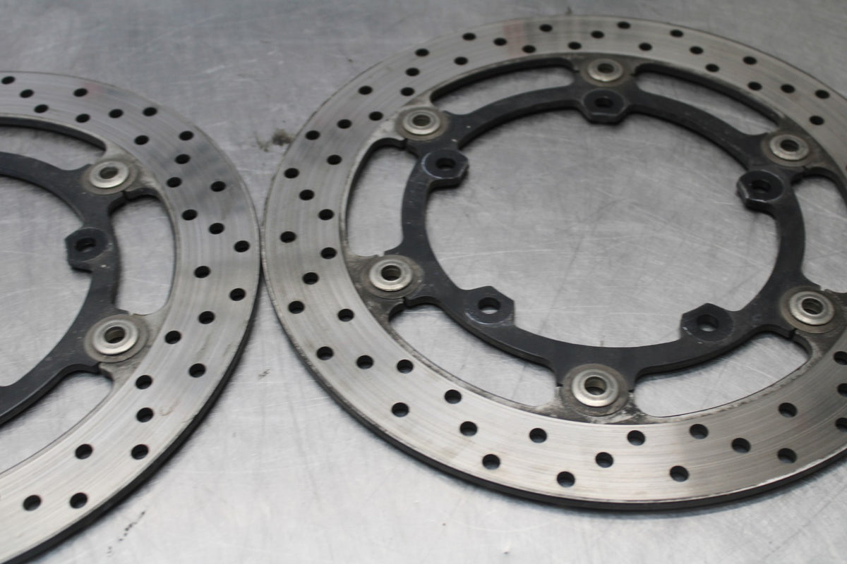 15-17 YAMAHA FJ09 FRONT LEFT RIGHT BRAKE ROTORS DISCS BB906