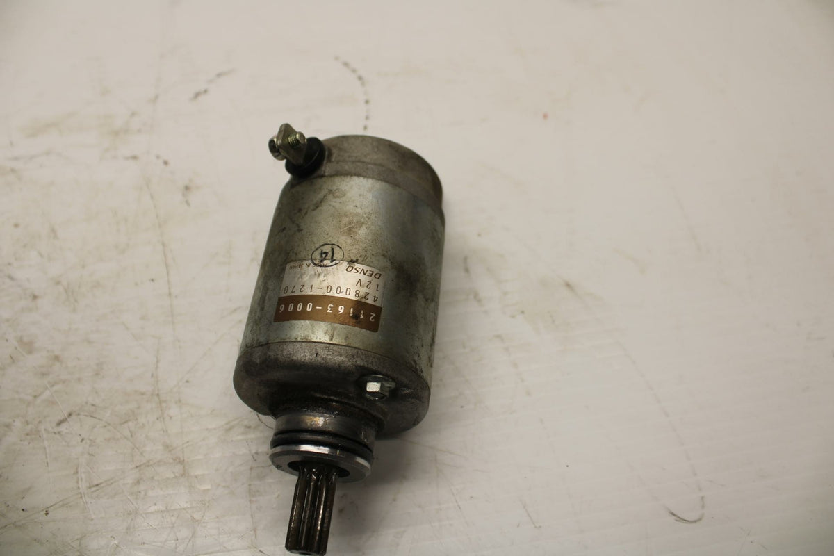 03 KAWASAKI NINJA ZX6RR ZX600K ENGINE STARTING STARTER MOTOR  BB264