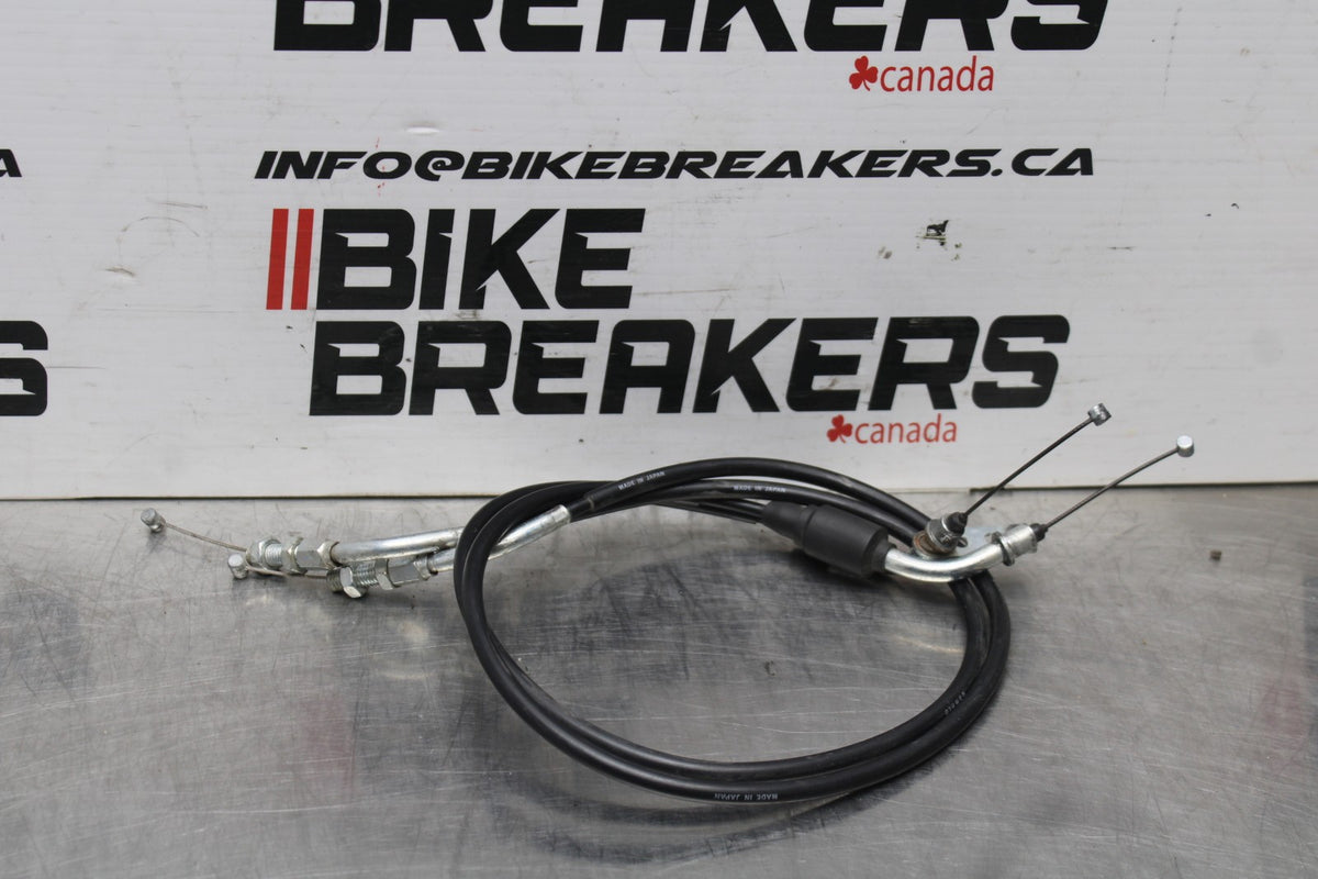 08-10 SUZUKI GSXR 600 THROTTLE CABLES LINES BB835