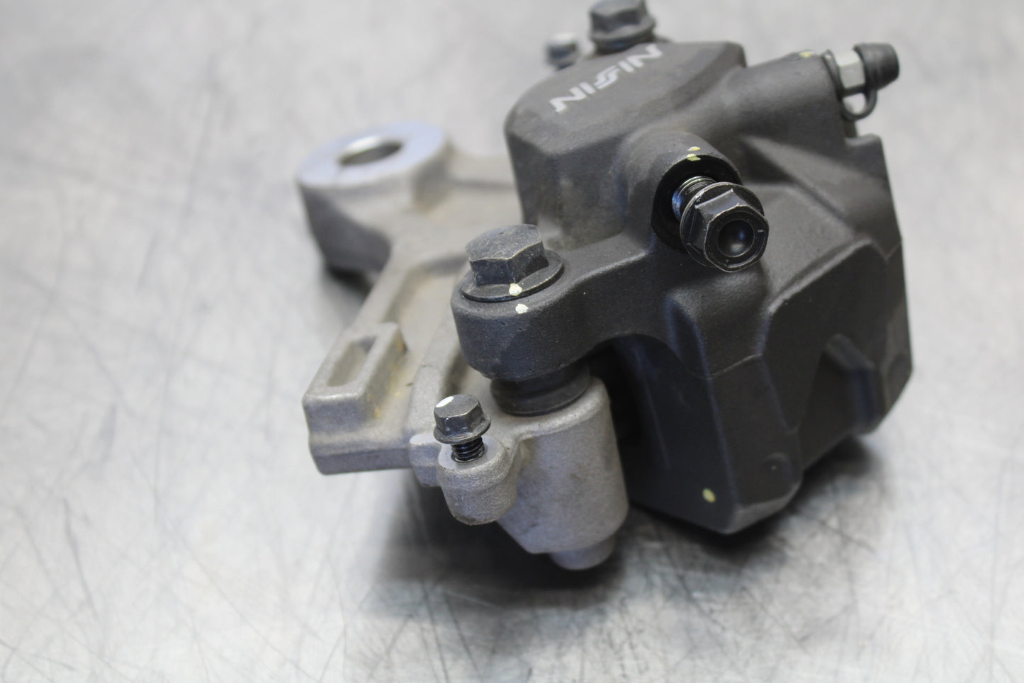 15-16 HONDA CB300F REAR BACK BRAKE CALIPER W MOUNT BRACKET BB150