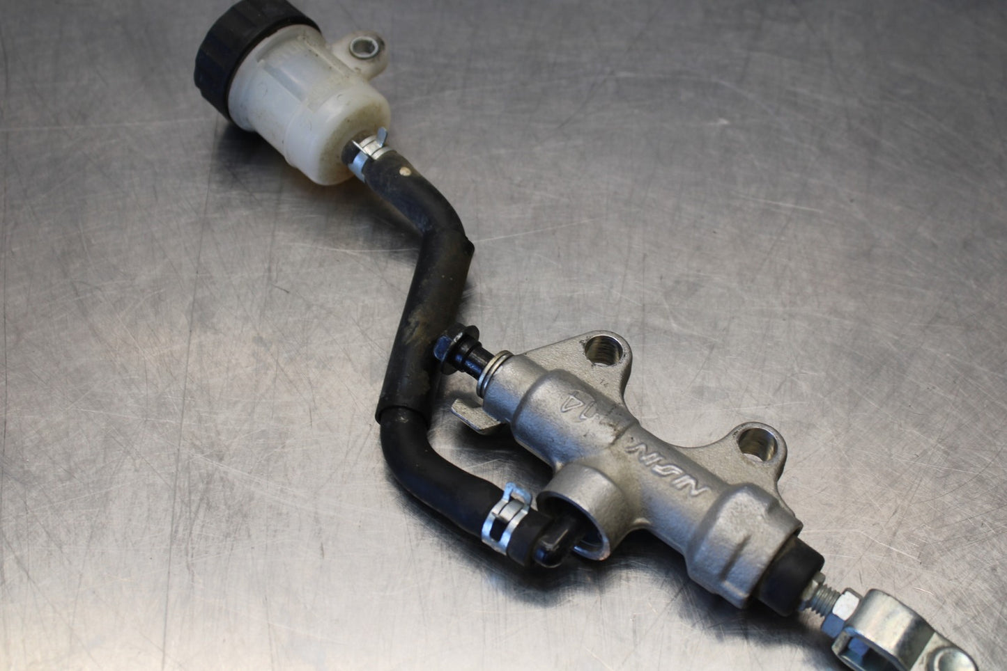 08-18 KAWASAKI KLR650 REAR BACK BRAKE MASTER CYLINDER W RESERVOIR BB183