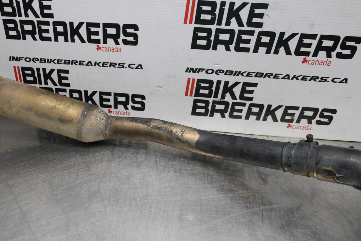 18-23 KAWASAKI NINJA 400 EX400 ABS FULL EXHAUST SYSTEM HEADERS PIPE BB795