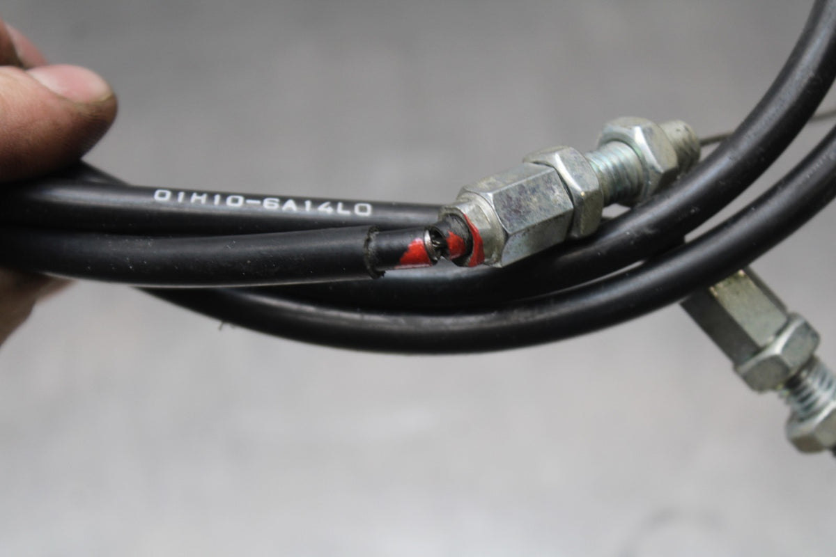 06-07 SUZUKI GSXR 600 THROTTLE CABLES LINES BB845