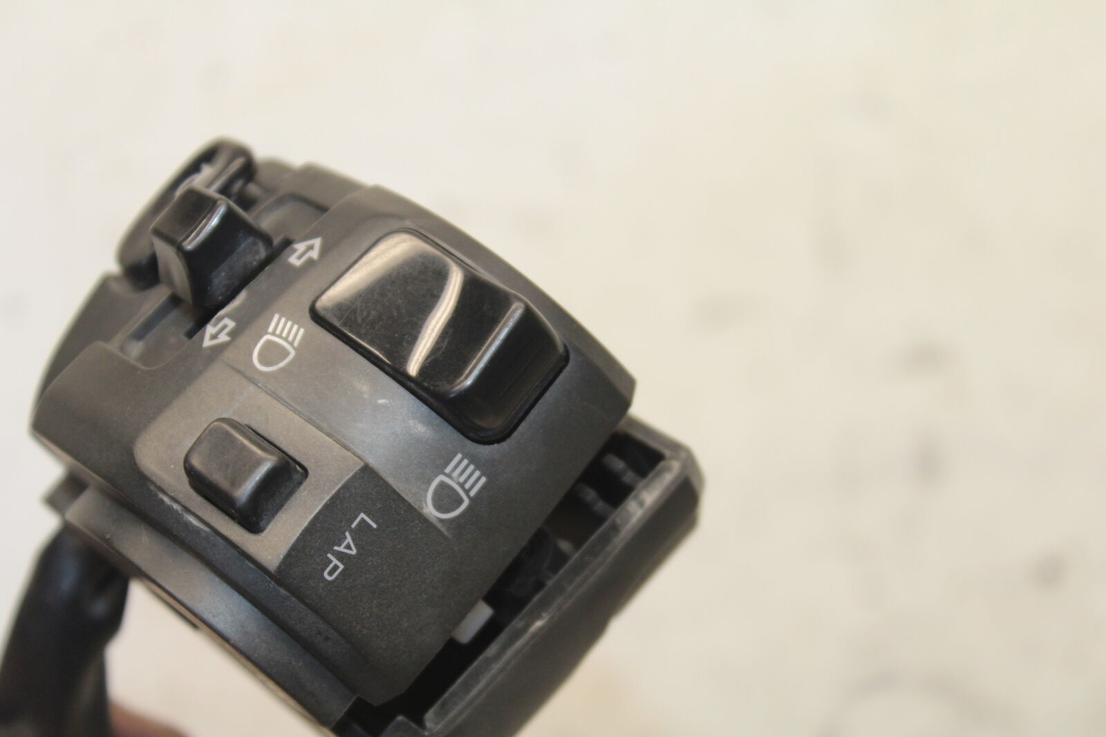 09-12 KAWASAKI NINJA ZX6R LEFT CLIP ON HANDLE HORN SIGNALS SWITCHES BB698