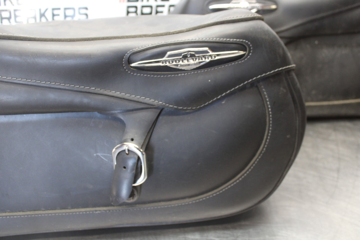 05-09 SUZUKI BOULEVARD C90 SIDE CARGO LUGGAGE SADDLEBAG BAG COMPARTMENT BB918