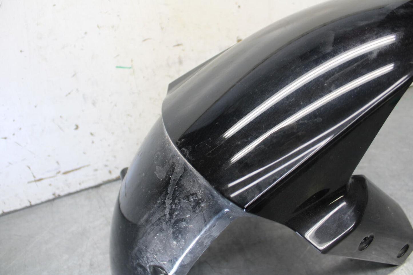 09-12 KAWASAKI NINJA ZX6R FRONT WHEEL FENDER COWL FAIRING 5004-0118-17K BB698