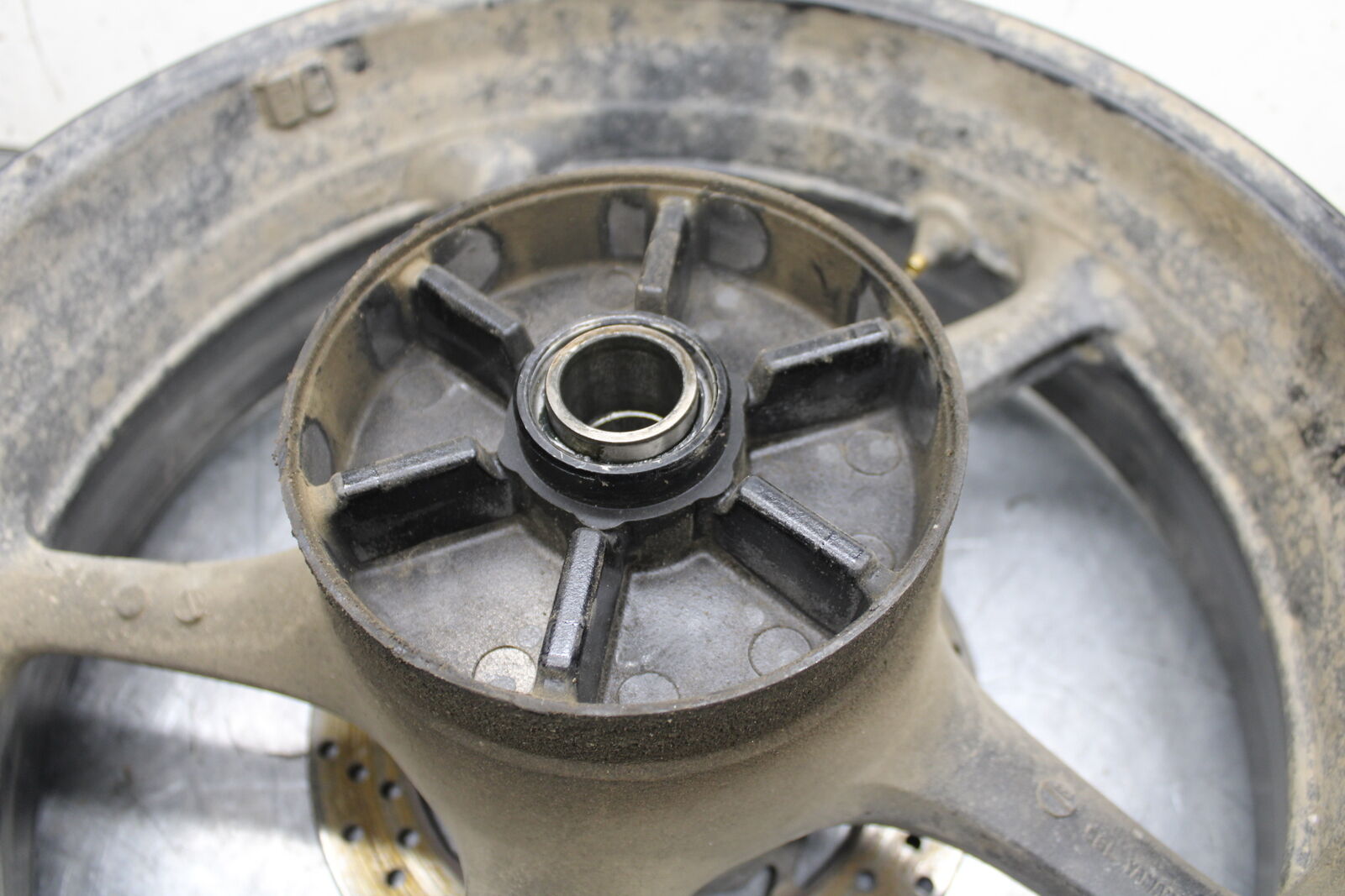 07-09 YAMAHA FZ6 REAR WHEEL REAR RIM  BB713