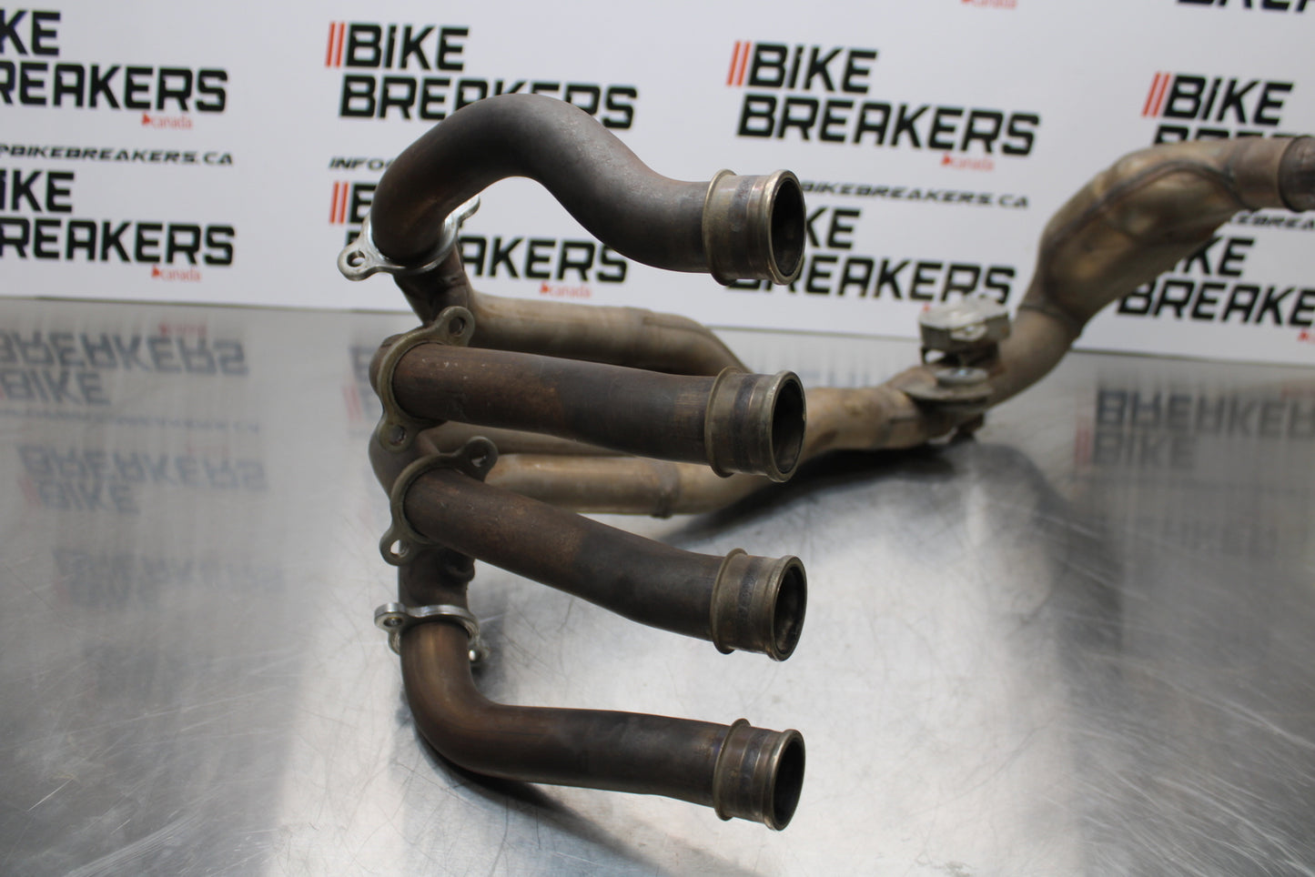 09 HONDA CBR600RR EXHAUST HEADER PIPES MANIFOLD BB760