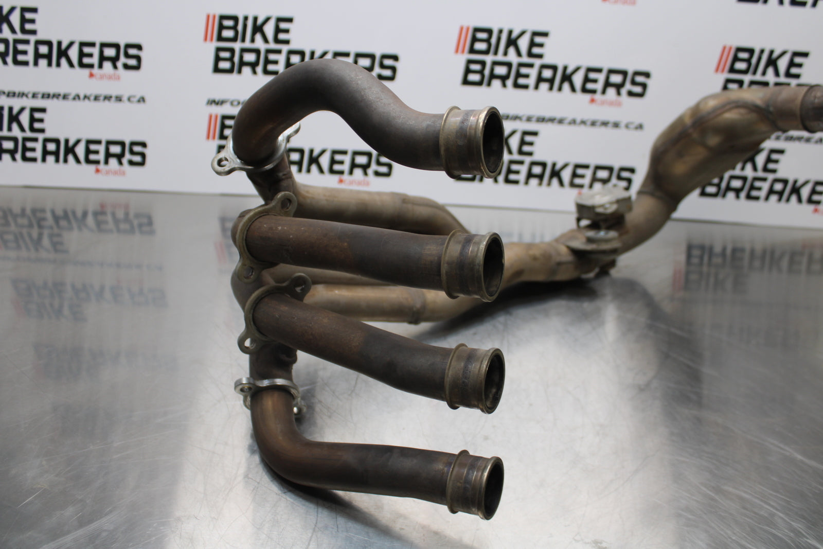 09 HONDA CBR600RR EXHAUST HEADER PIPES MANIFOLD BB760