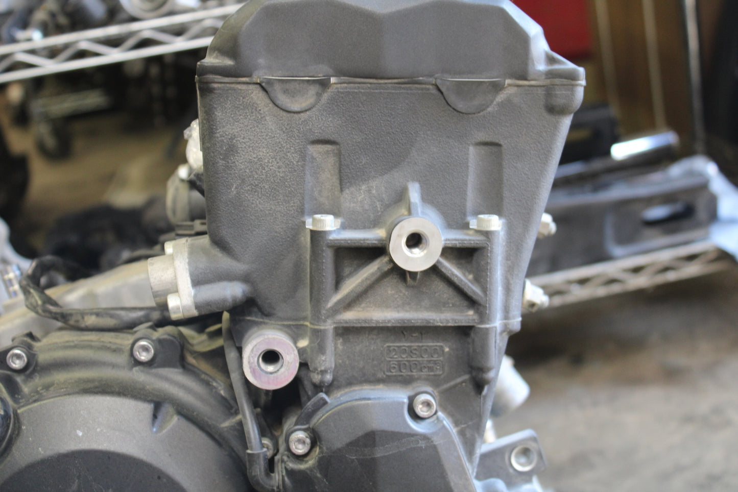 09-15 YAMAHA FZ6R ENGINE MOTOR LOW KM!! BB161