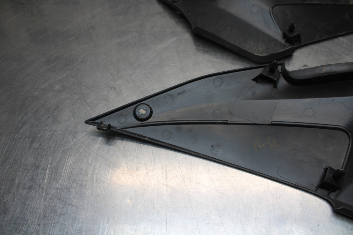 17-18 YAMAHA YZF R3 RIGHT LEFT FRONT SIDE SEAT PANELS TRIMS COWLS FAIRINGS BB788