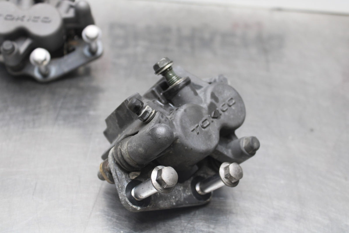 07 KAWASAKI NINJA 650 EX650 RIGHT LEFT FRONT BRAKE CALIPER SET PAIR BB844