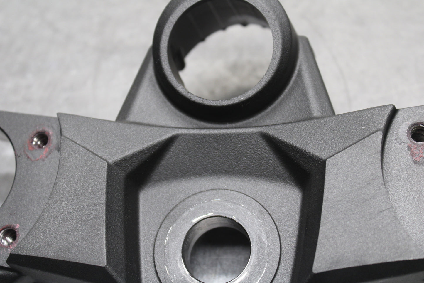 12-25 KAWASAKI NINJA ZX14R FORKS UPPER TRIPLE TREE CLAMP BB757