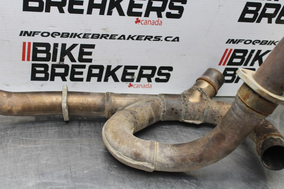 98-05 HONDA SUPER HAWK 1000 VTR1000F EXHAUST HEADER PIPES MANIFOLD BB821