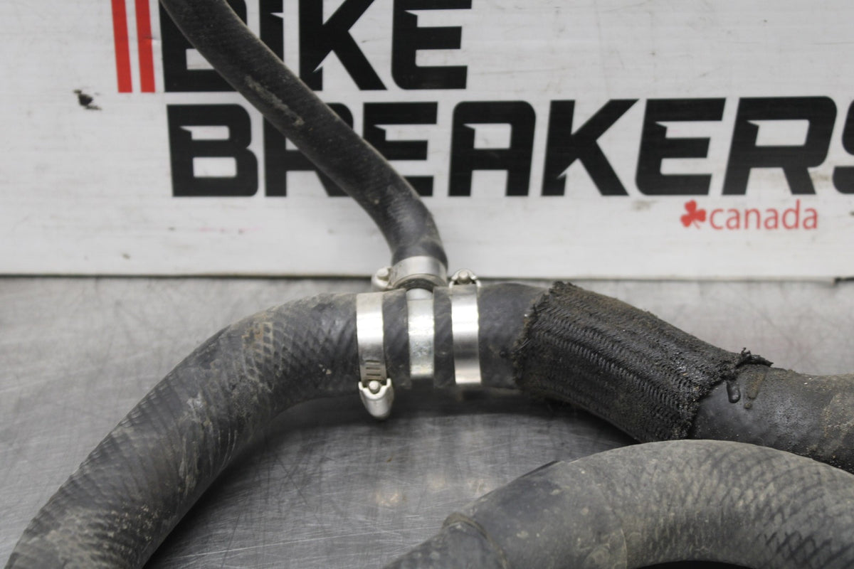 07-08 KAWASAKI NINJA ZX6R RADIATOR HOSES ENGINE COOLANT WATER HOSE SET BB937