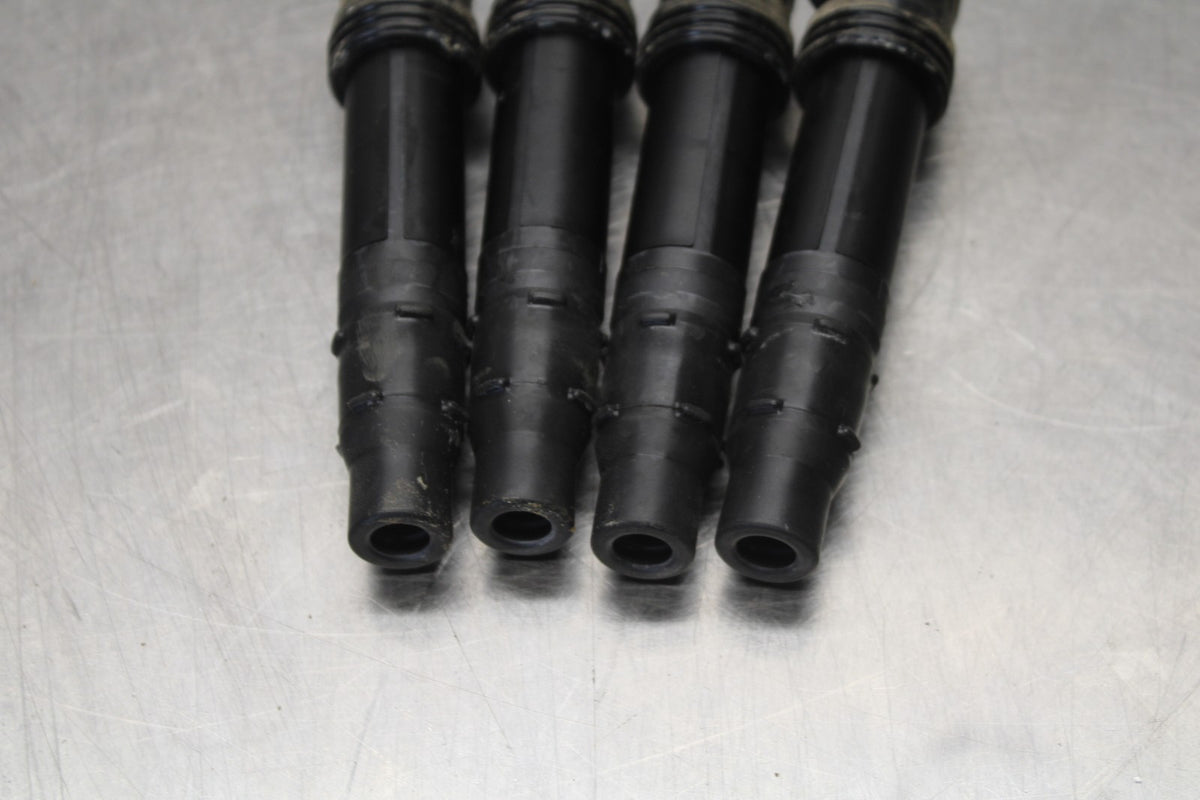 08 KAWASAKI ZX6R IGNITION COILS COIL SPARK PLUG CAPS BB896