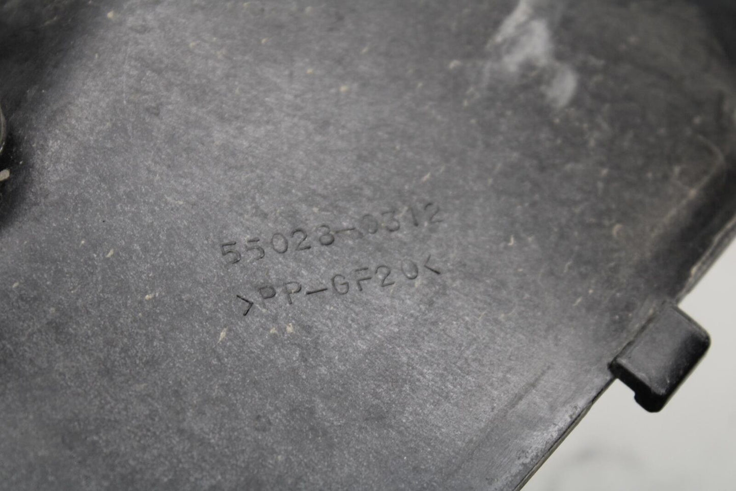 09-12 KAWASAKI NINJA ZX6R RIGHT LEFT INNER FAIRINGS COWLS PANELS TRIMS BB640