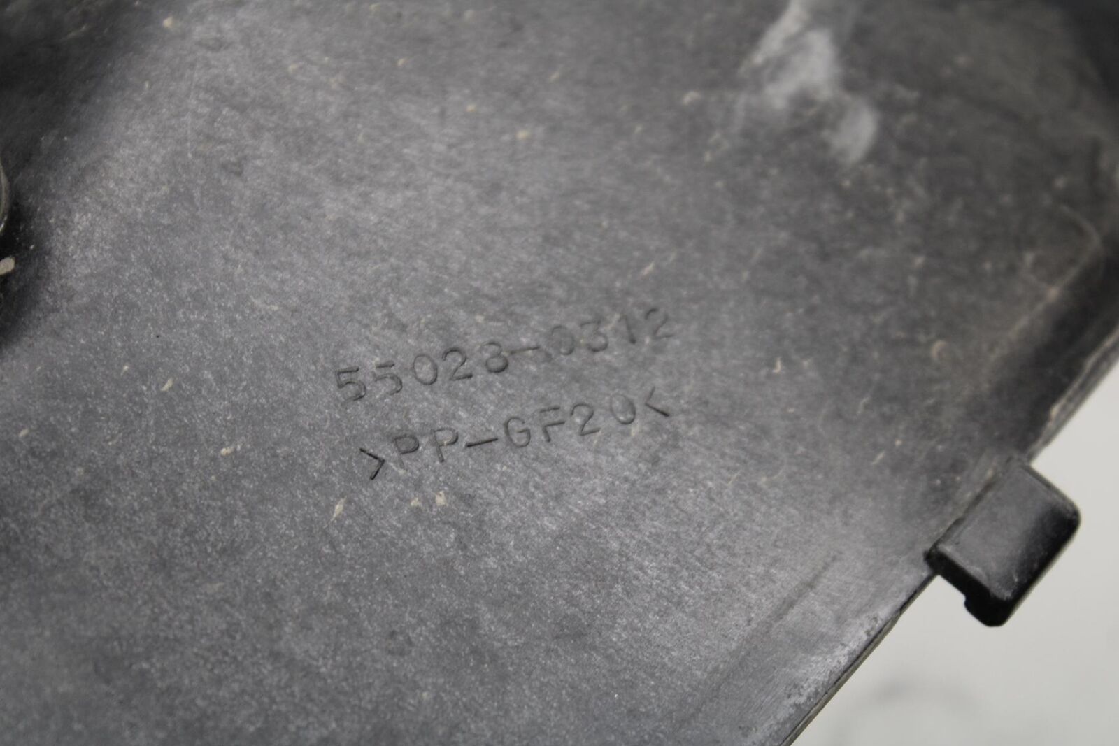 09-12 KAWASAKI NINJA ZX6R RIGHT LEFT INNER FAIRINGS COWLS PANELS TRIMS BB640