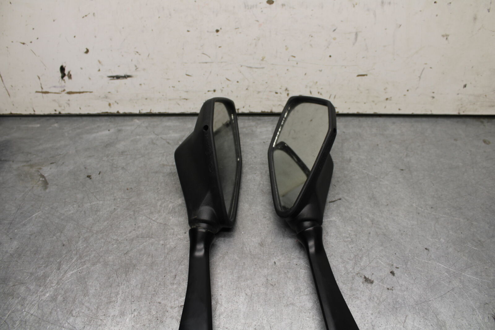 18-23 KAWASAKI NINJA 400 REAR VIEW MIRROR SET PAIR MIRRORS BB660