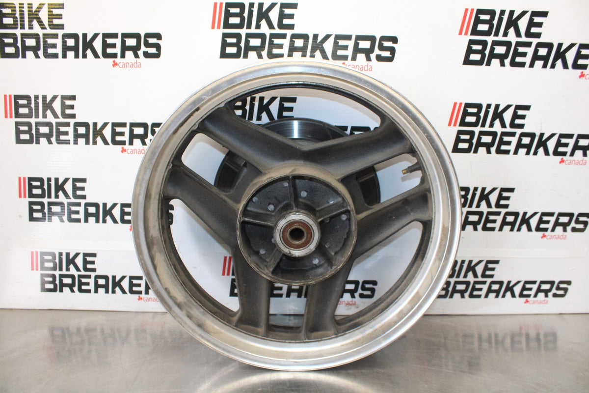 84 HONDA INTERCEPTOR 1000 VF1000F REAR WHEEL BACK RIM & ROTOR BB878