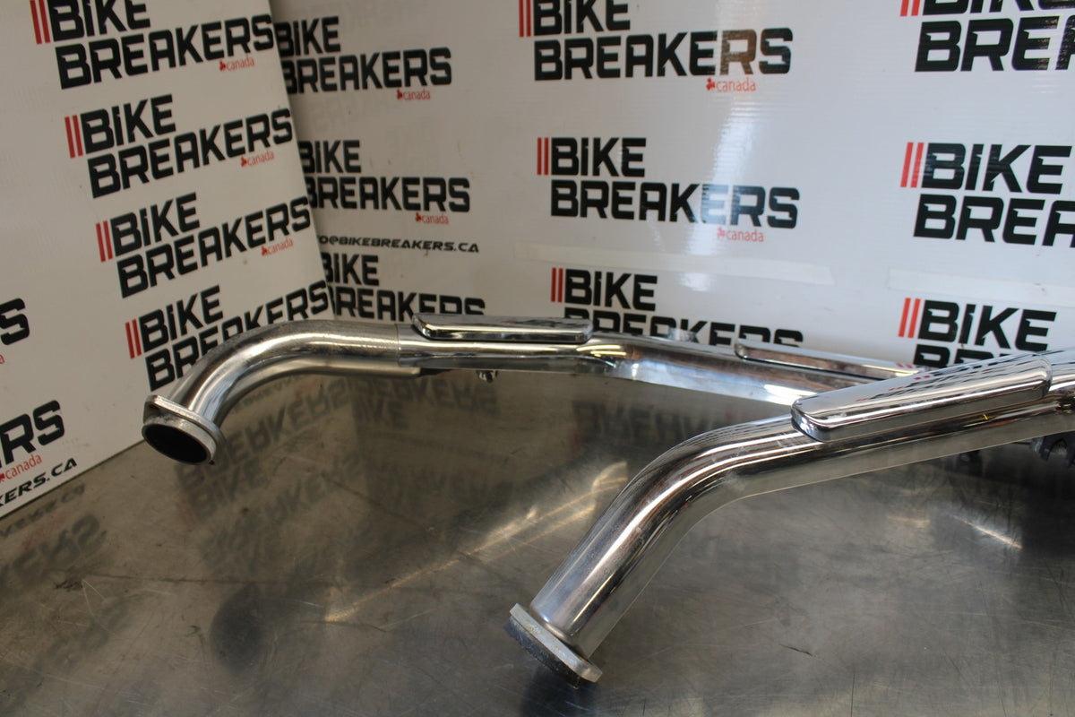 07 SUZUKI BOULEVARD M50 HEADER EXHAUST PIPE MUFFLERS BB897
