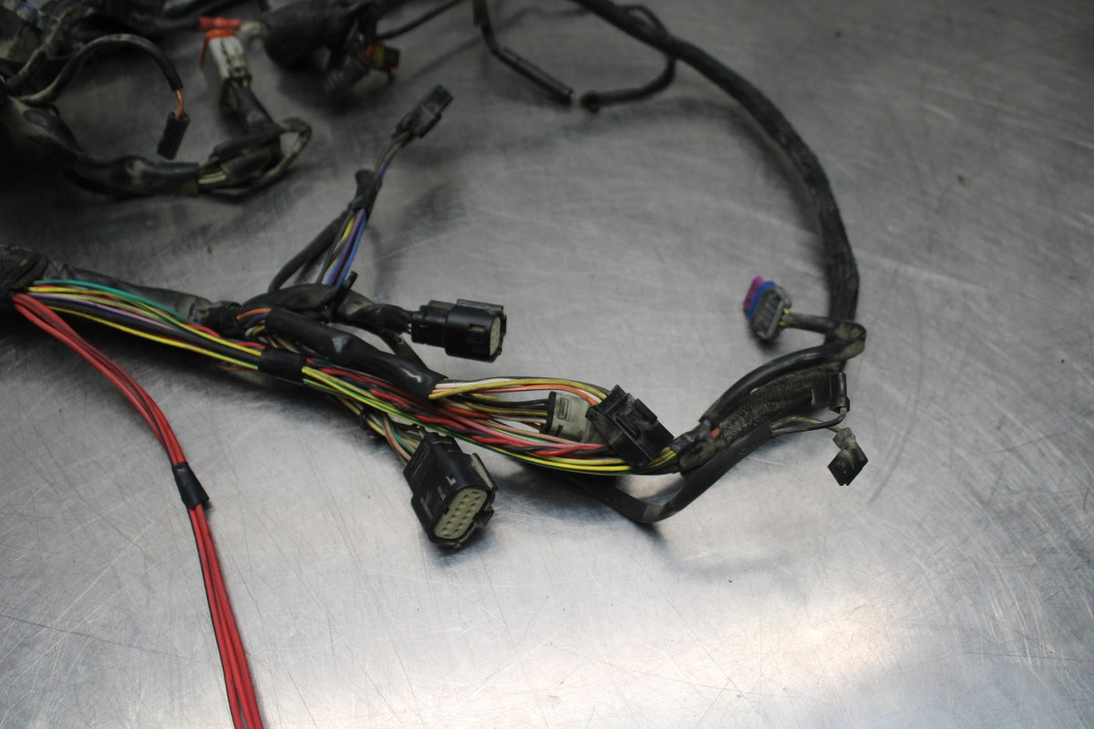 08 HARLEY-DAVIDSON SPORTSTER 1200 MAIN ENGINE WIRING HARNESS WIRE LOOM BB794