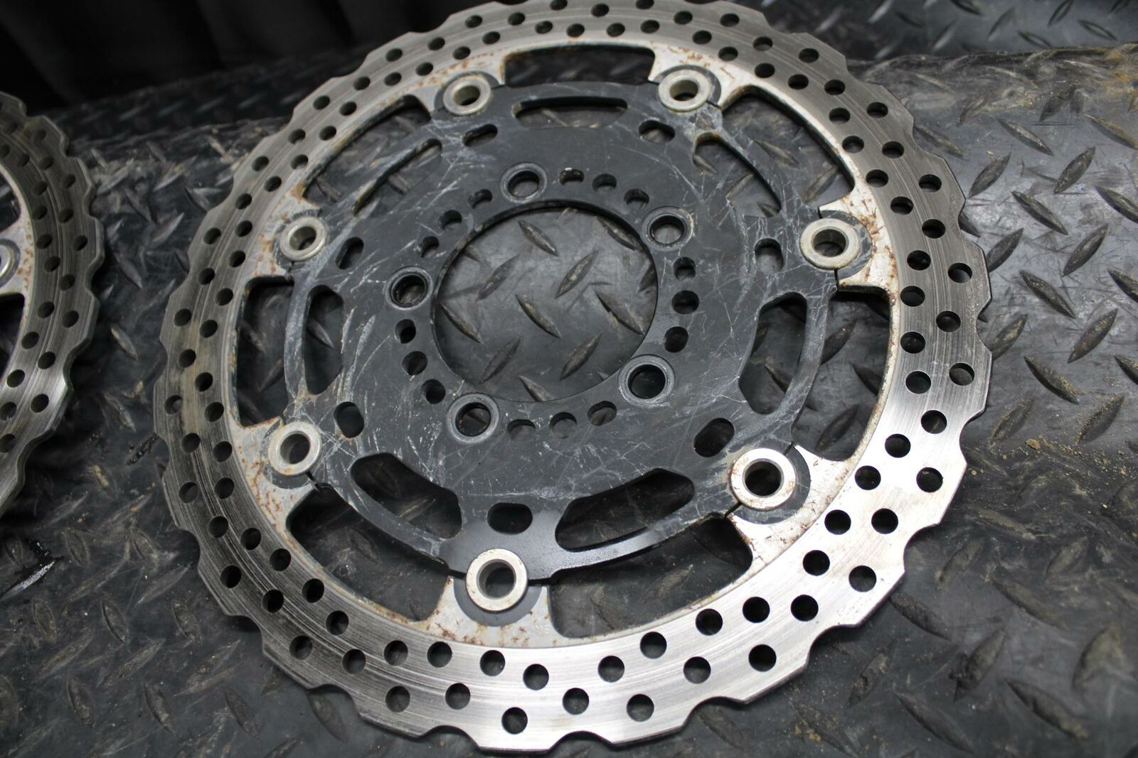 12-17 KAWASAKI NINJA 650  LEFT RIGHT BRAKE ROTORS DISCS 41080-0161-32L BB211