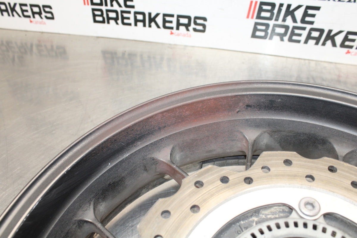 13-15 HONDA CBR500R REAR WHEEL BACK RIM & ROTOR BB834
