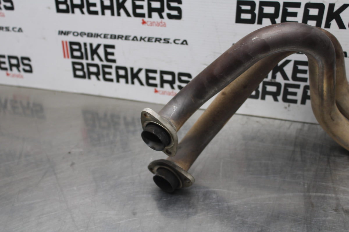 08 KAWASAKI NINJA 650 EX650 EXHAUST HEADER PIPES MANIFOLD BB797