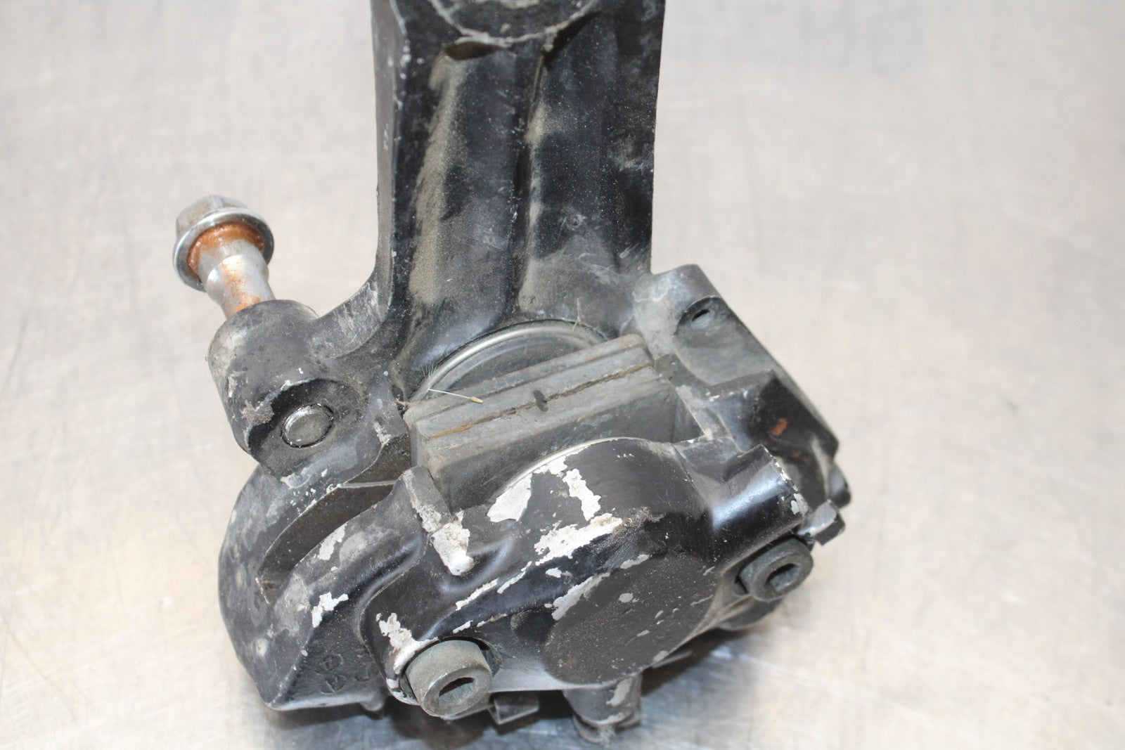 78-79 HONDA GOLDWING 1000 REAR BACK BRAKE CALIPER W MOUNT BRACKET BB171