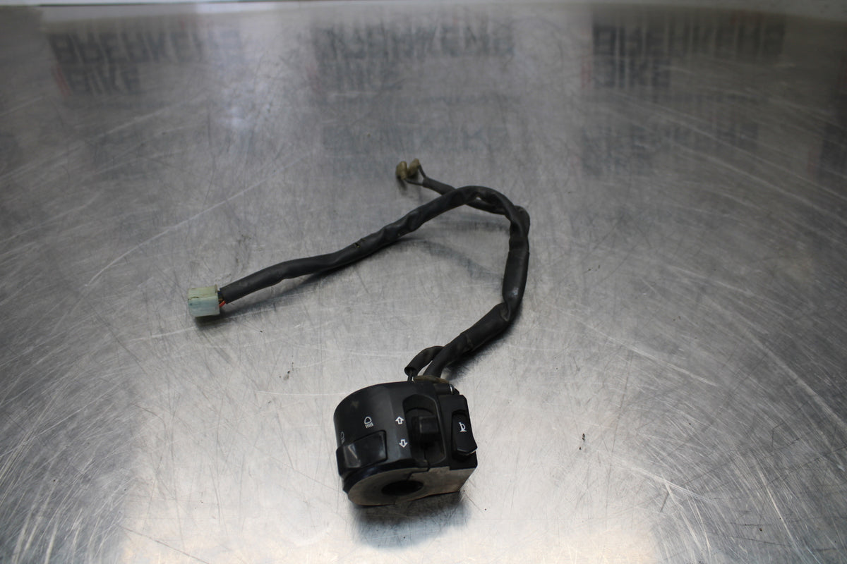 07-08 YAMAHA YZF R1 LEFT CLIP ON HANDLE HORN SIGNALS SWITCH SWITCHES BB160