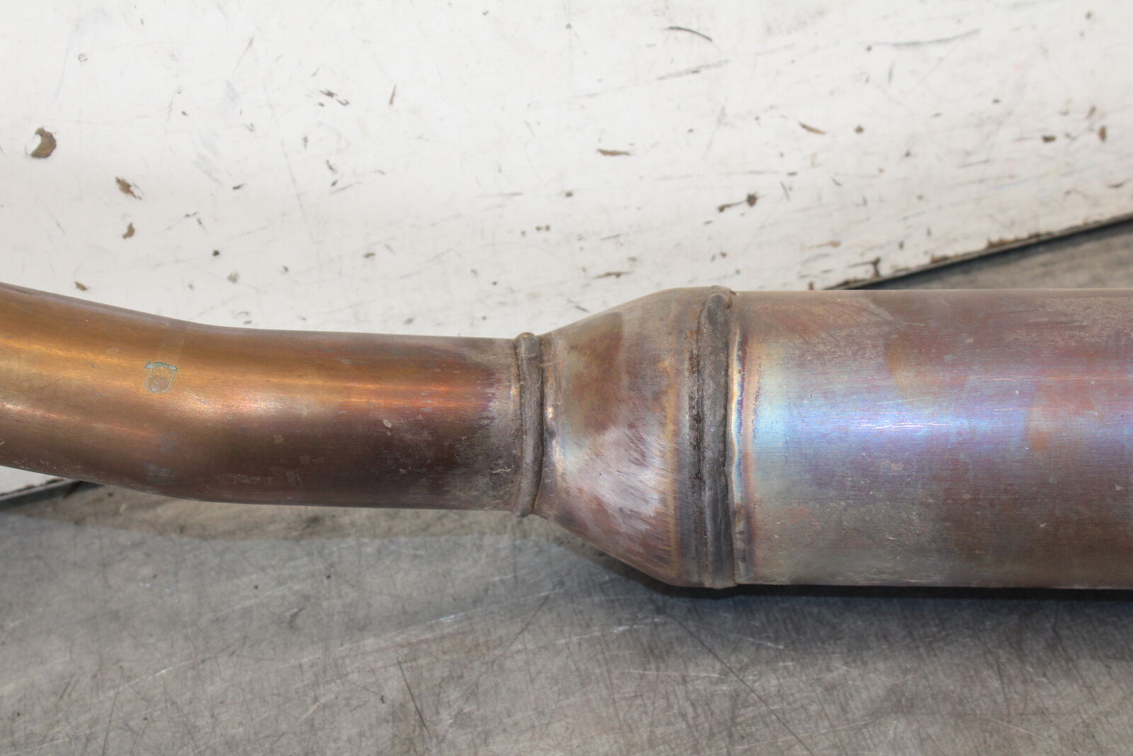 18-23 KAWASAKI NINJA 400 EXHAUST HEADER PIPES MANIFOLD  BB679