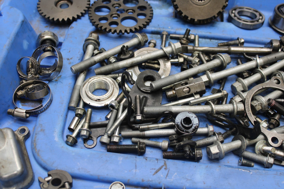 08 KAWASAKI NINJA ZX10R ENGINE BOLTS HARDWARE MOTOR SCREWS BB902