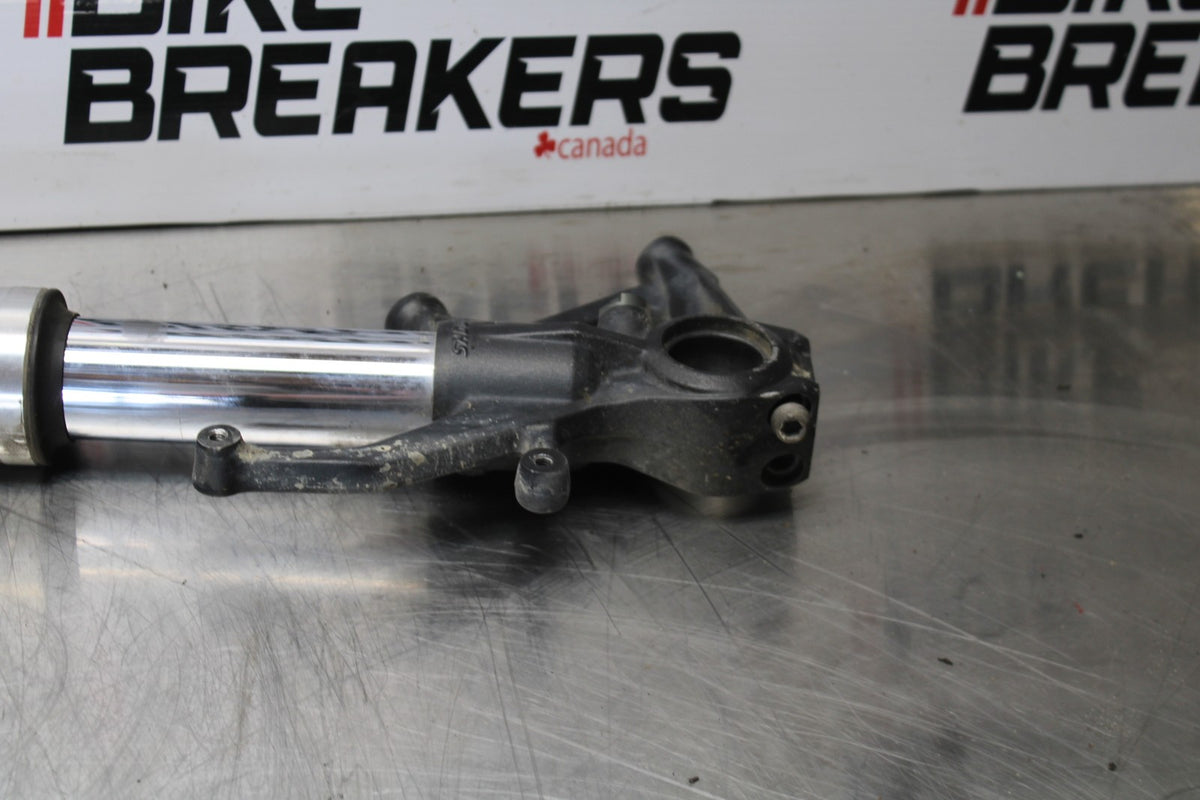 07-08 KAWASAKI NINJA ZX6R FRONT FORKS SHOCK SUSPENSION SET PAIR BB175