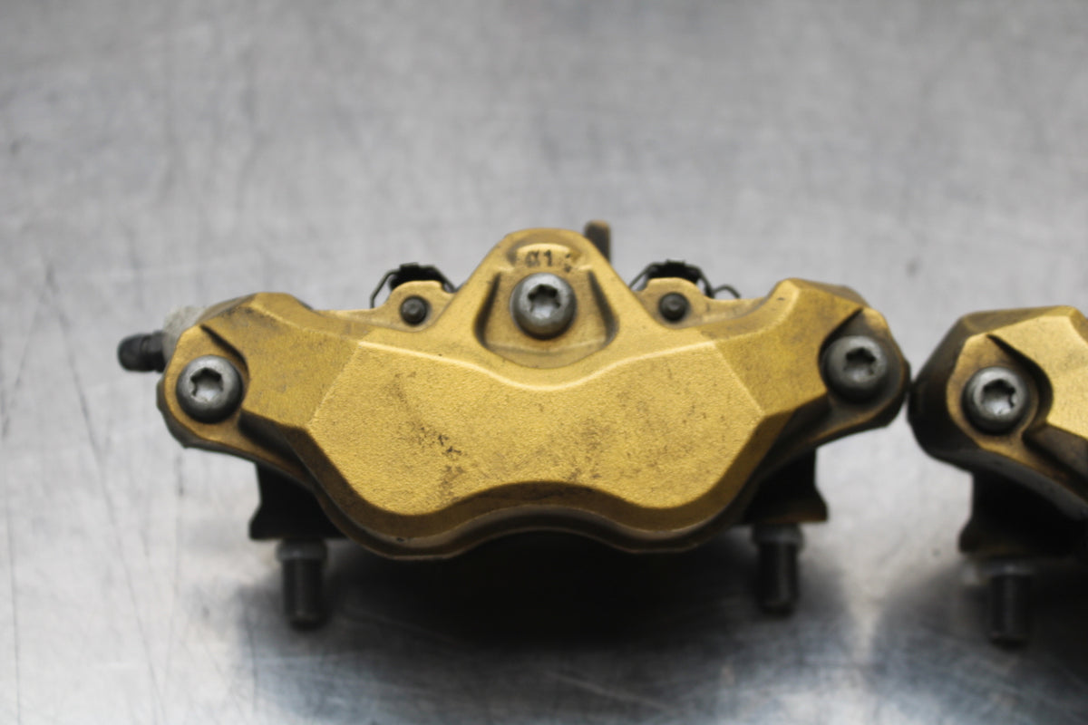 04-05 KAWASAKI NINJA ZX10R RIGHT LEFT FRONT BRAKE CALIPER SET  BB163