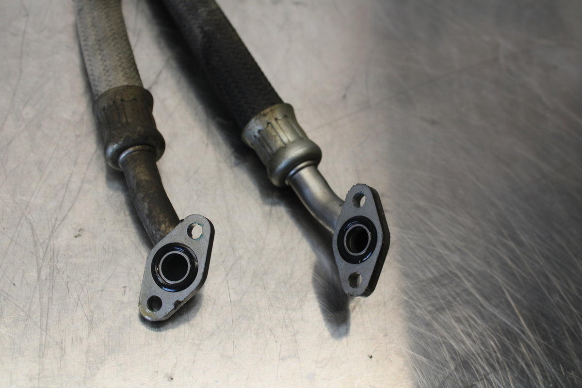 11 SUZUKI GSXR1000 ENGINE MOTOR OIL COOLER HOSES BB142