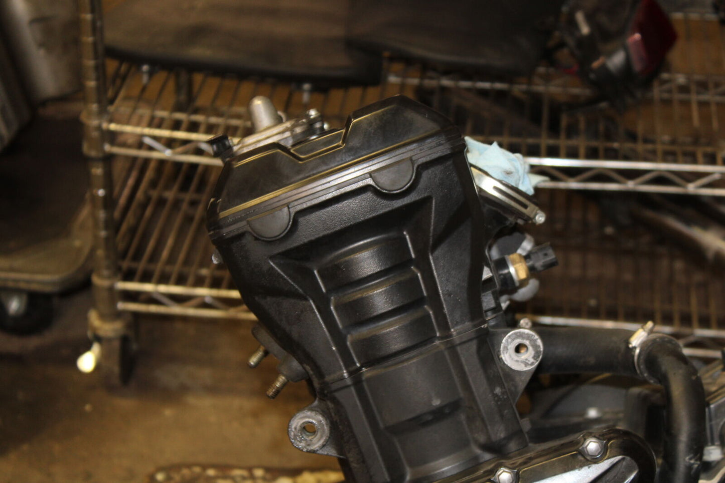 12-13 KAWASAKI Z1000 ENGINE MOTOR BB743