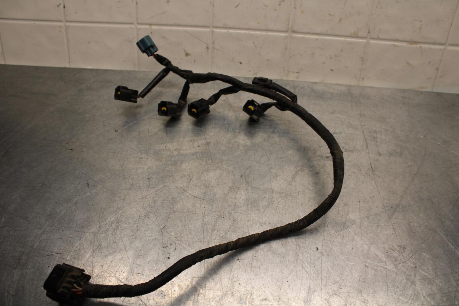 2007 Yamaha YZF R6 INJECTOR WIRING HARNESS WIRE LOOM 2C0-82386-00-00 BB590