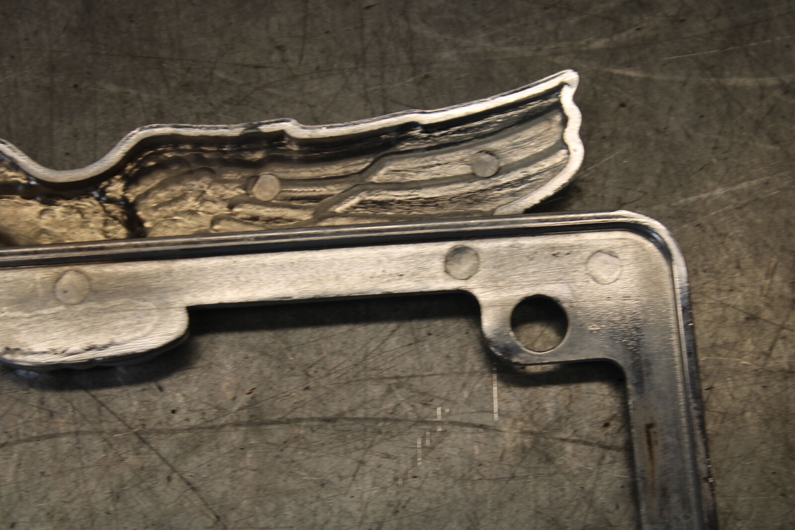 05-09 SUZUKI BOULEVARD C90 LICENSE PLATE COVER BB692