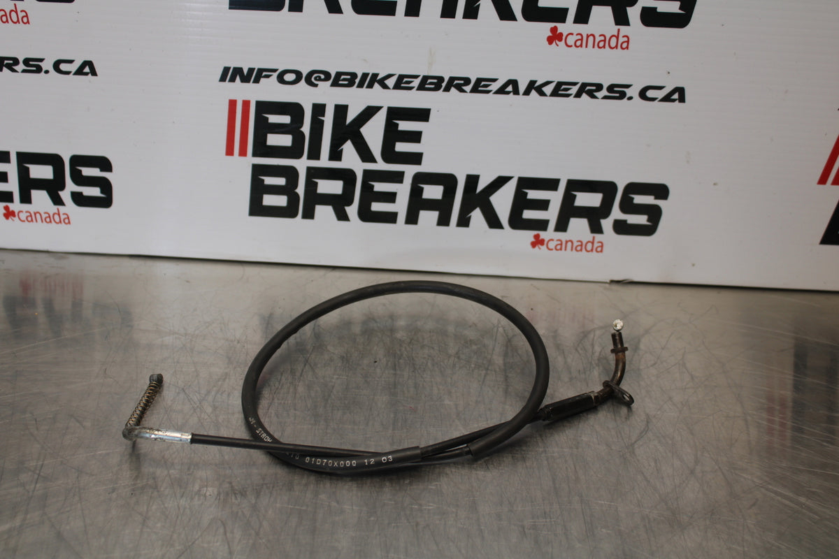 04-09 SUZUKI GS500F CHOKE CABLE LINE BB165