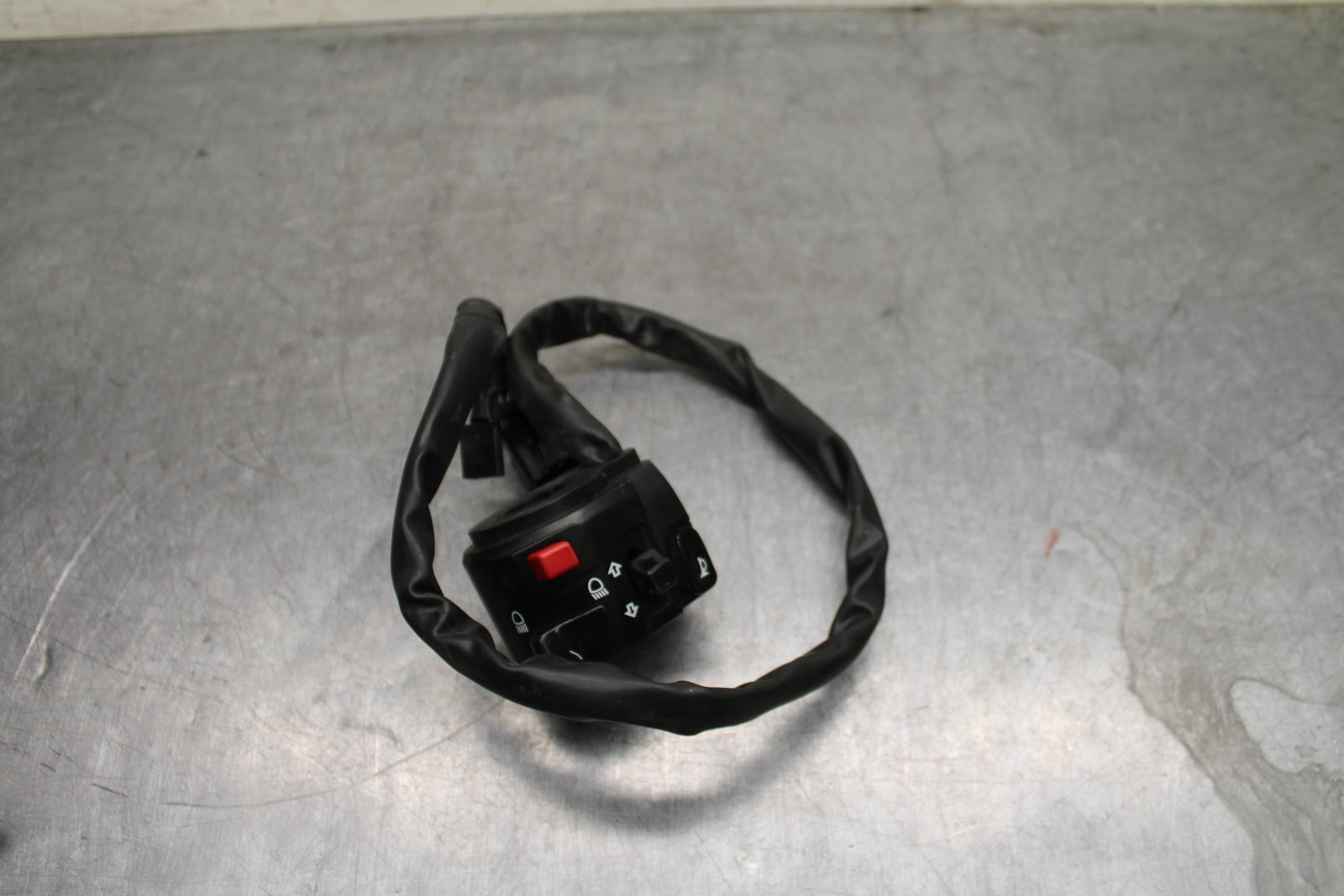 12-17 KAWASAKI NINJA 650 LEFT CLIP ON HANDLE HORN SIGNALS SWITCHES BB129