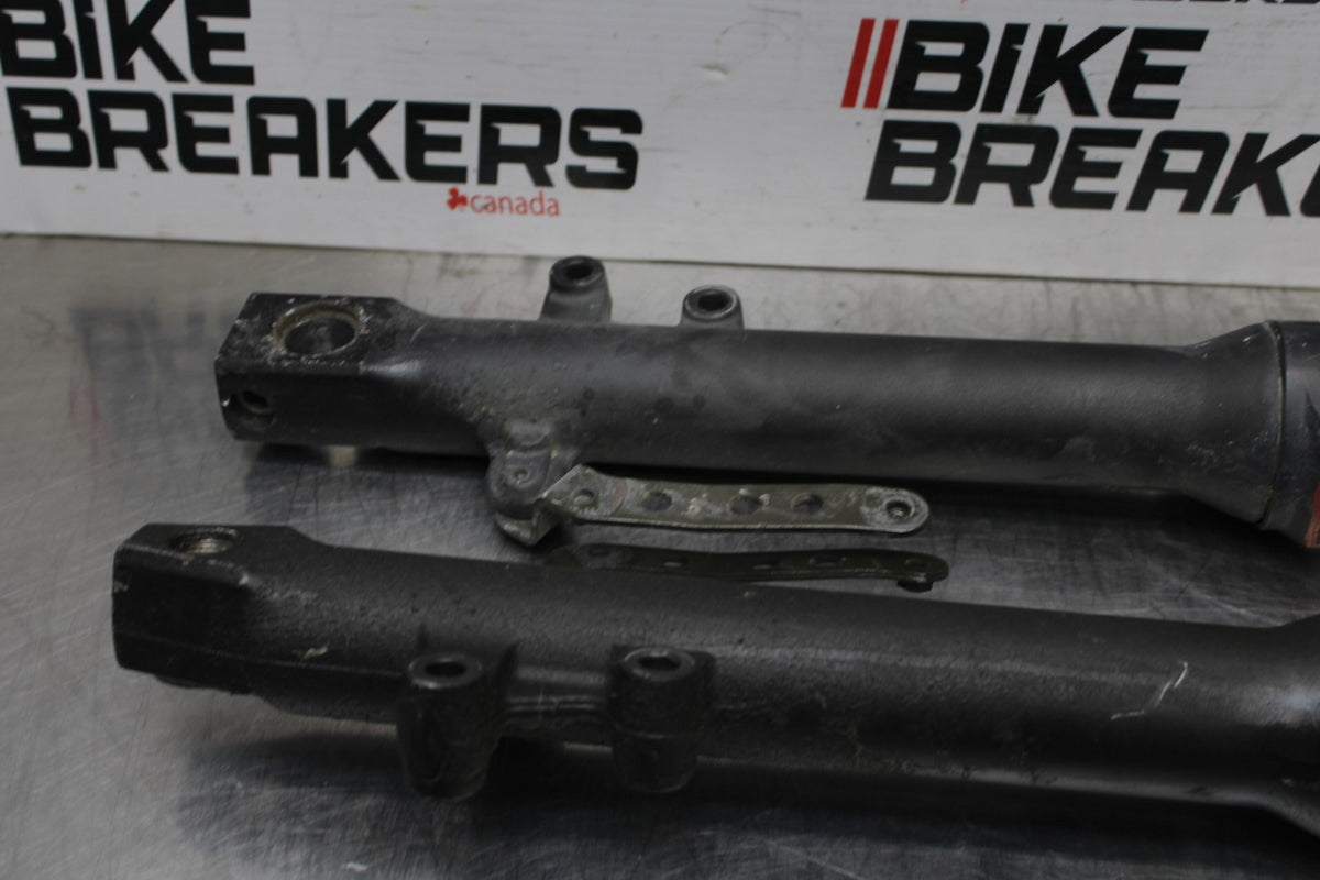 06 KAWASAKI Z750 FRONT FORKS SHOCK SUSPENSION SET PAIR BB837