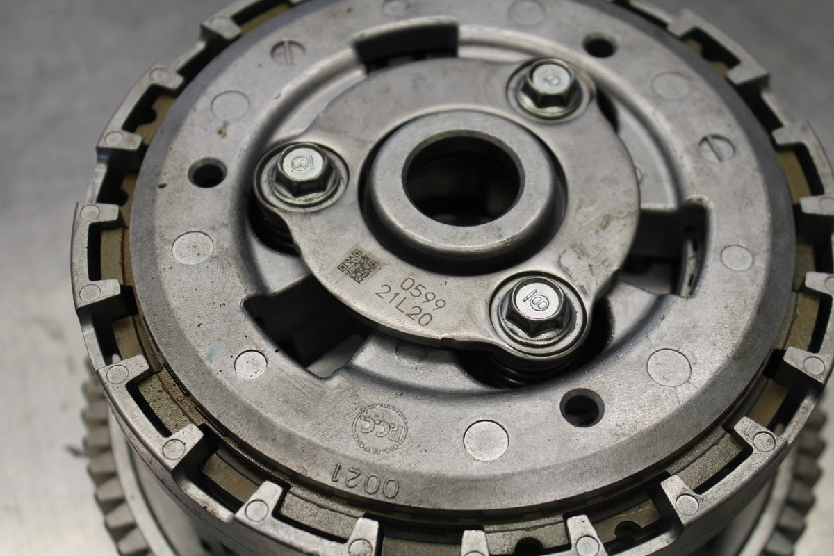20-22 KAWASAKI NINJA ZX6R COMPLETE CLUTCH W PLATES BASKET HUB BB884